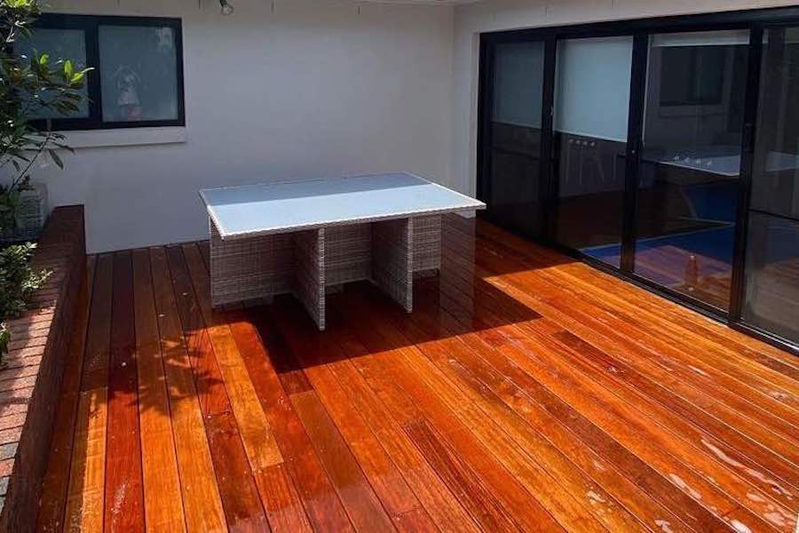 merbau decking